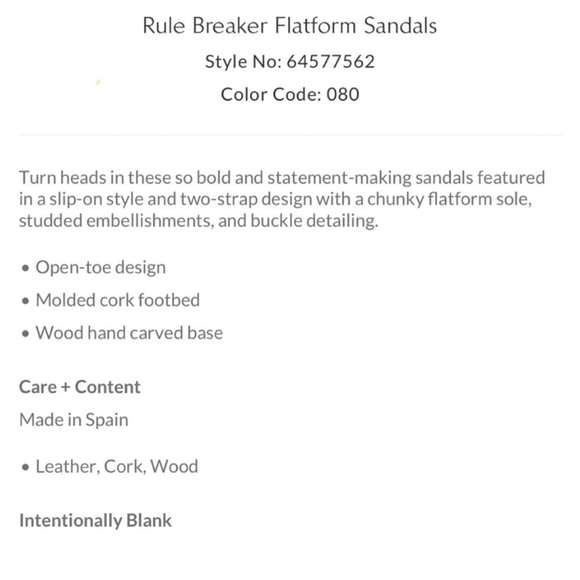 Free People x Intentionally Rule Breaker Flatform Sandals Size 9.5 NIB - Picture 2 of 12